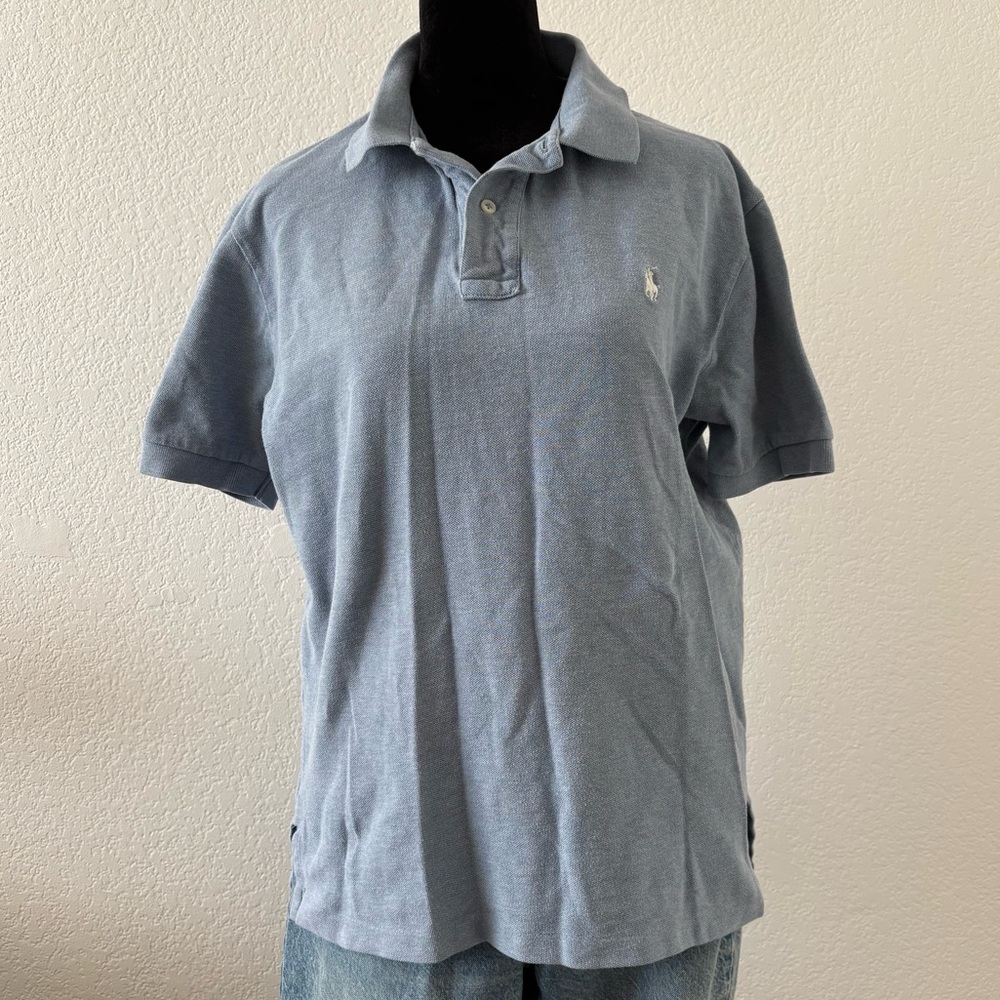 Bluish Gray Polo Ralph Lauren Polo Shirt